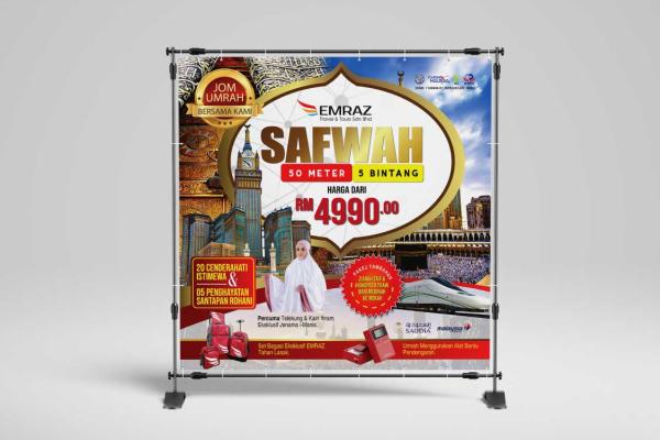 Packages Backdrop Design